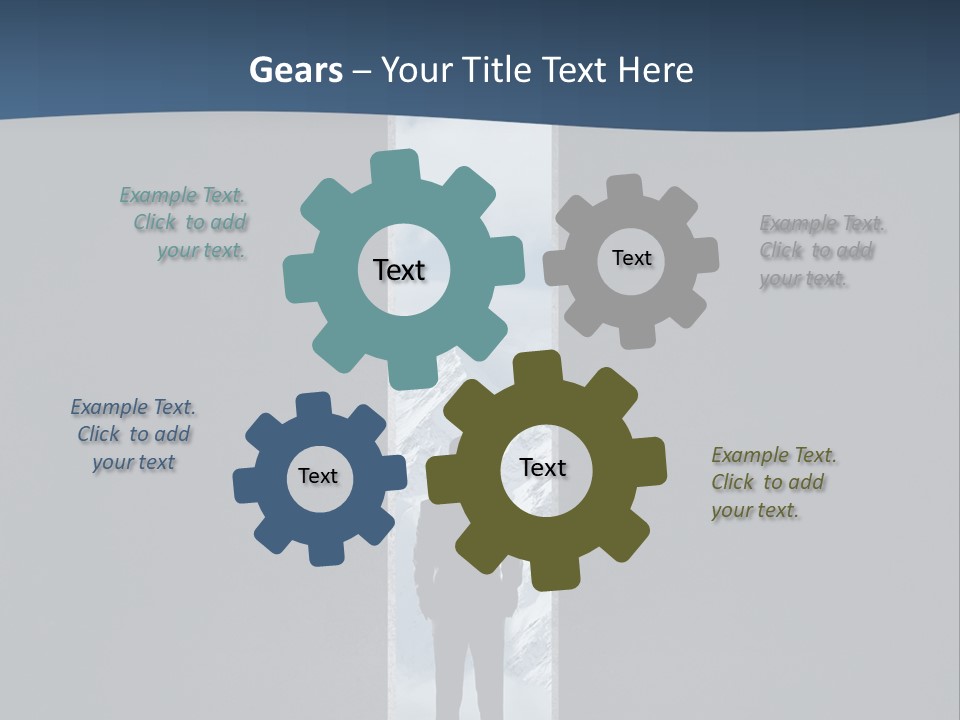 Textured Floor Frame PowerPoint Template