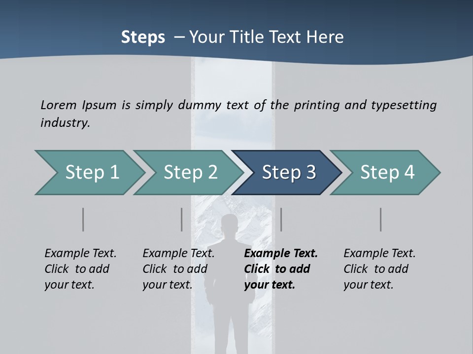 Textured Floor Frame PowerPoint Template