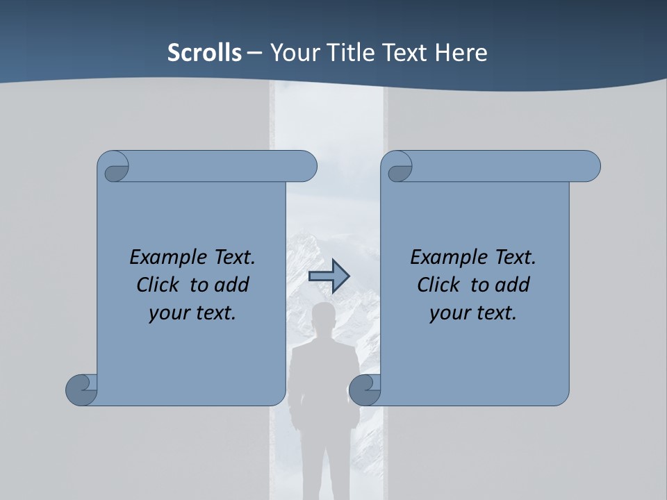 Textured Floor Frame PowerPoint Template