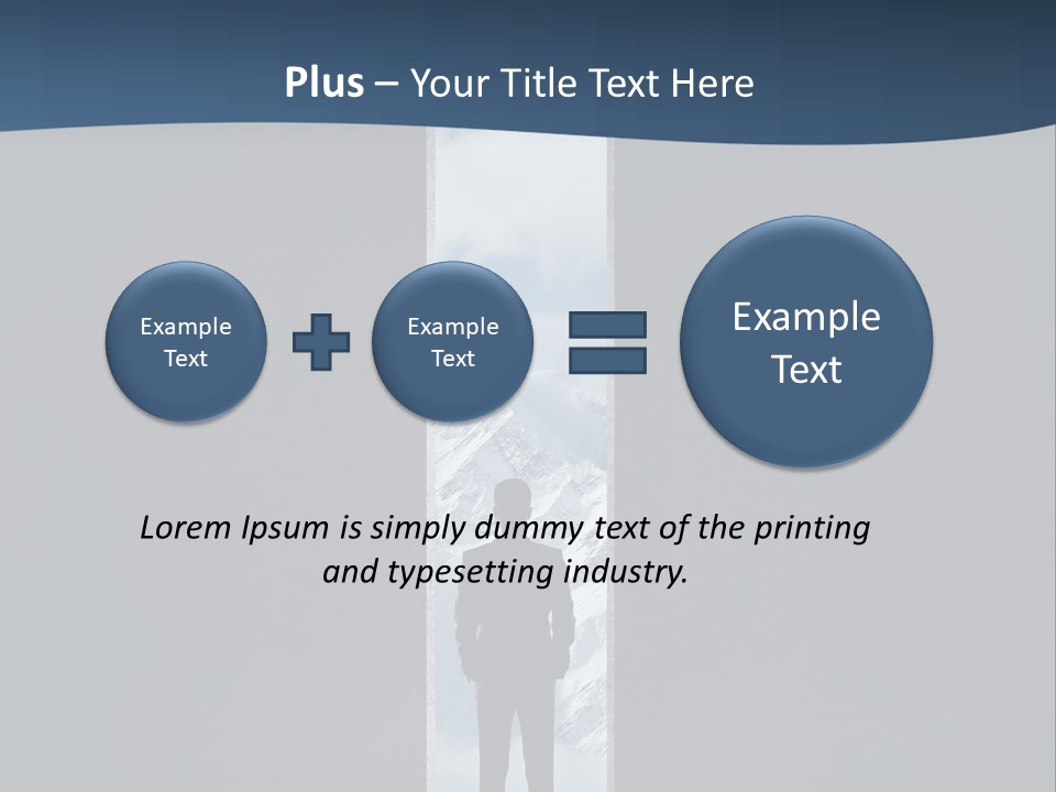 Textured Floor Frame PowerPoint Template