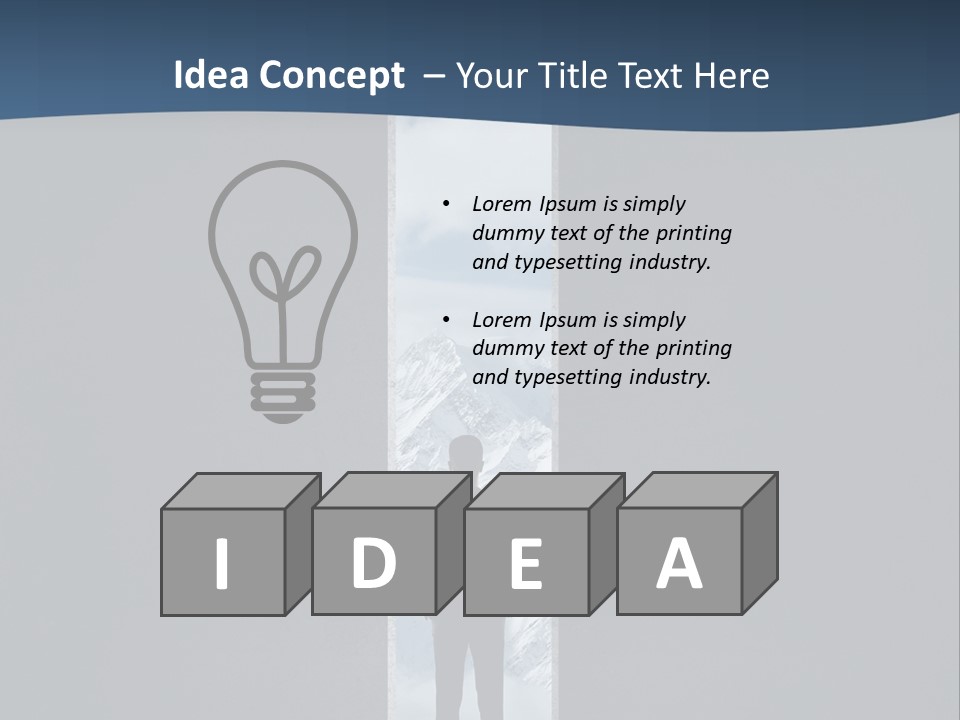 Textured Floor Frame PowerPoint Template