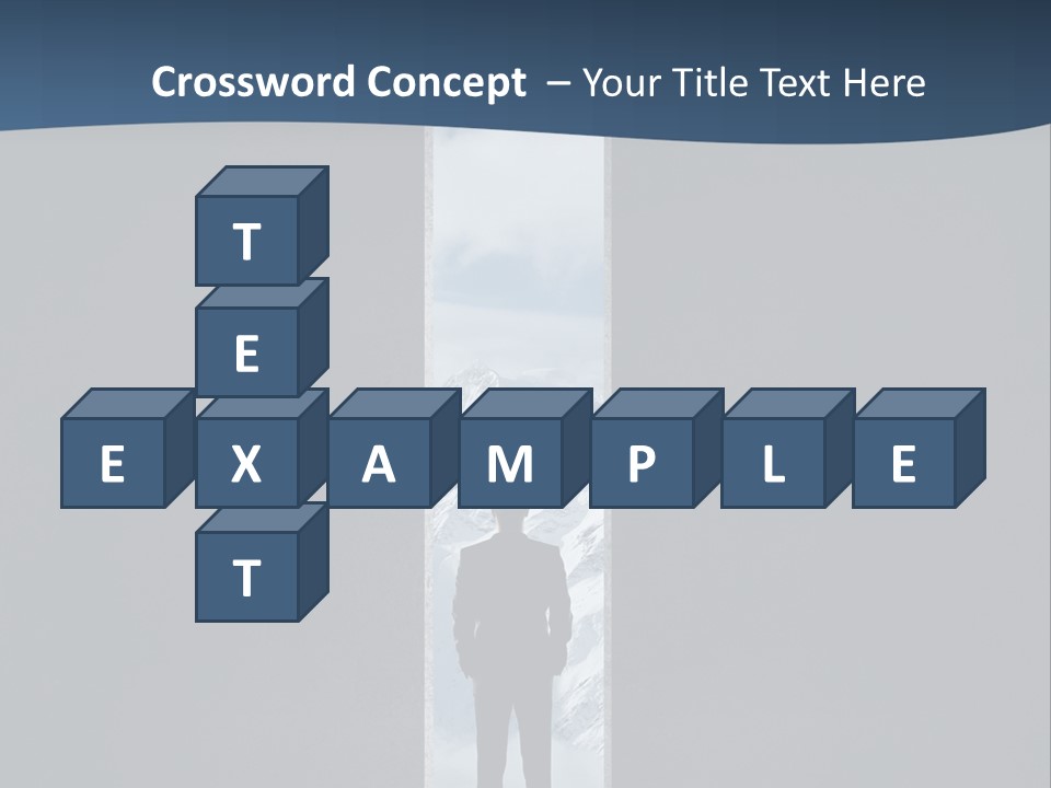 Textured Floor Frame PowerPoint Template