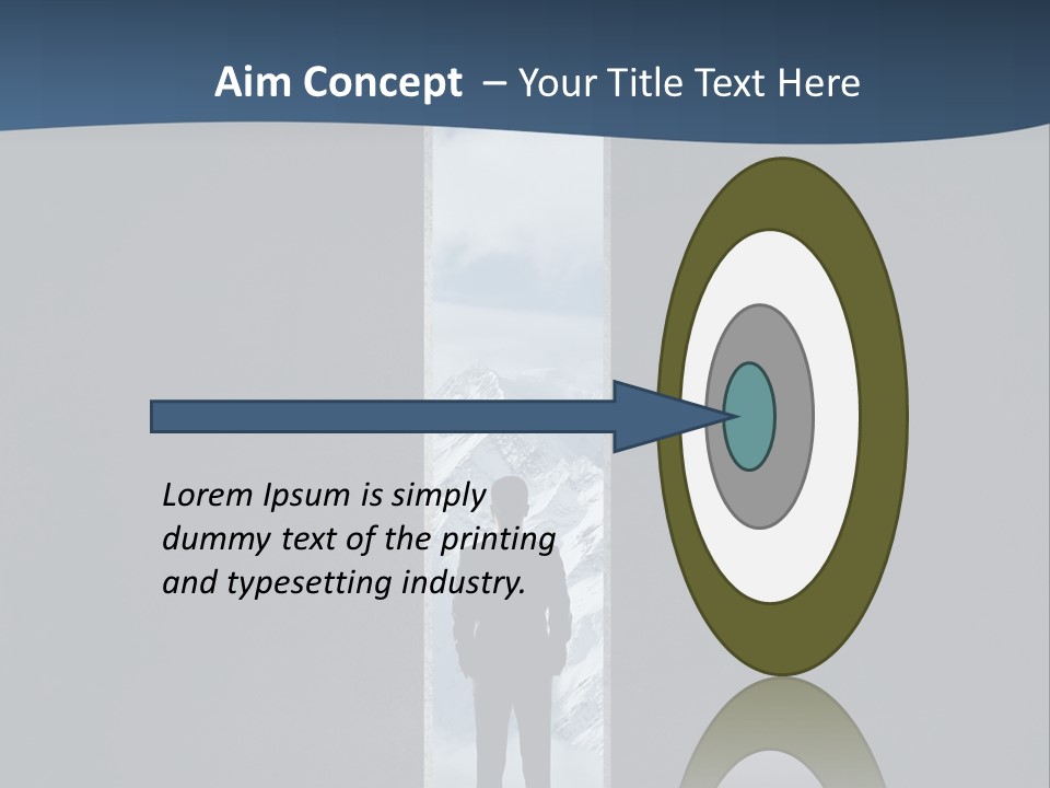 Textured Floor Frame PowerPoint Template