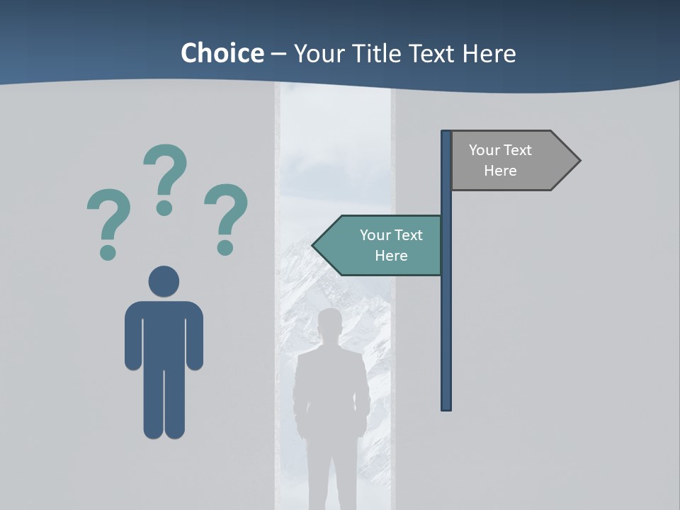 Textured Floor Frame PowerPoint Template