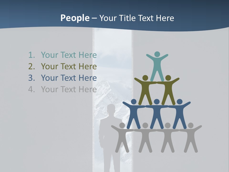 Textured Floor Frame PowerPoint Template