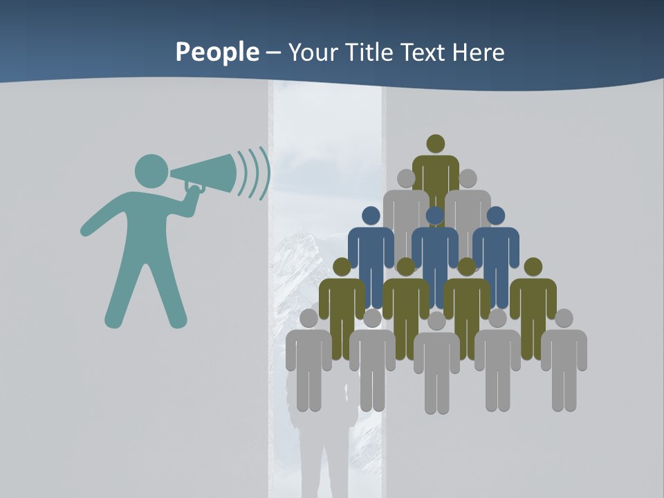 Textured Floor Frame PowerPoint Template