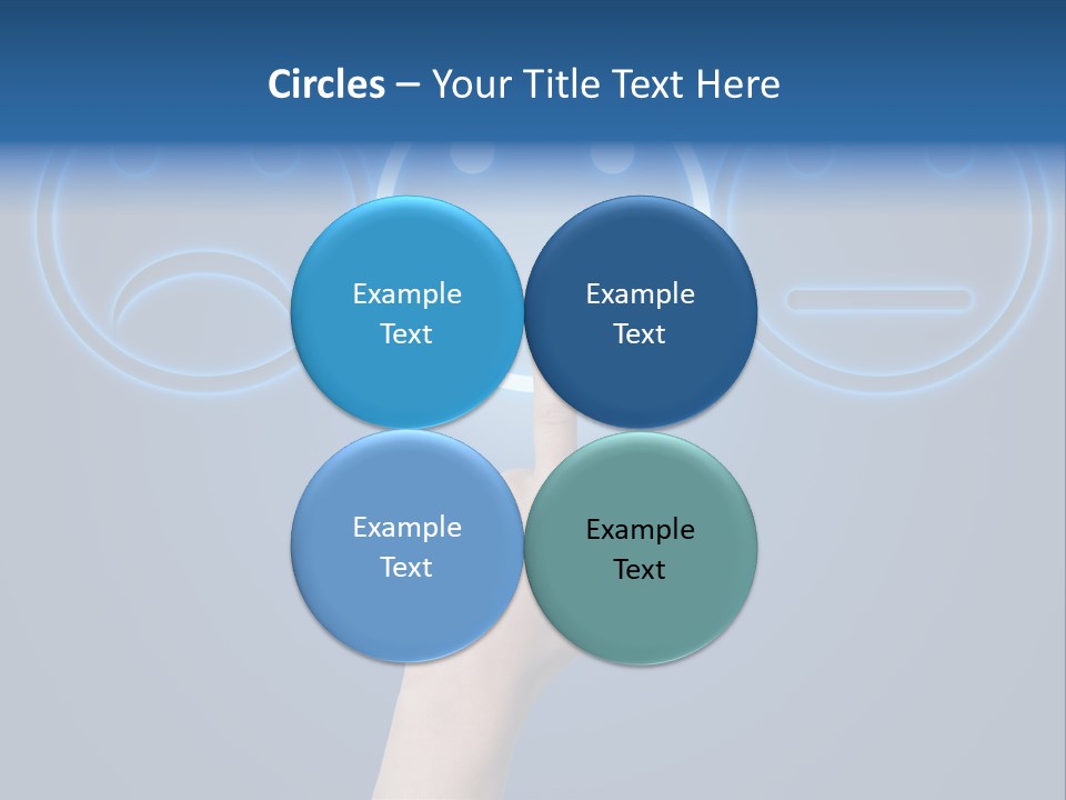 Commercial Marketing Gesture PowerPoint Template