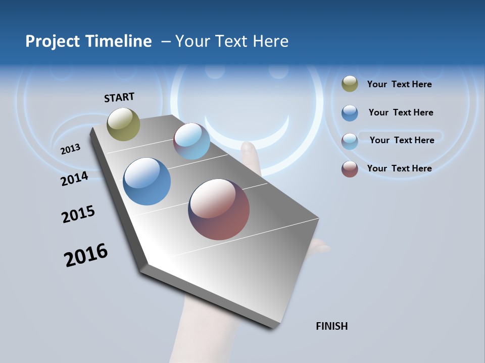 Commercial Marketing Gesture PowerPoint Template