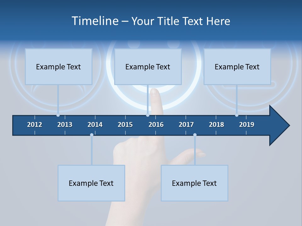 Commercial Marketing Gesture PowerPoint Template