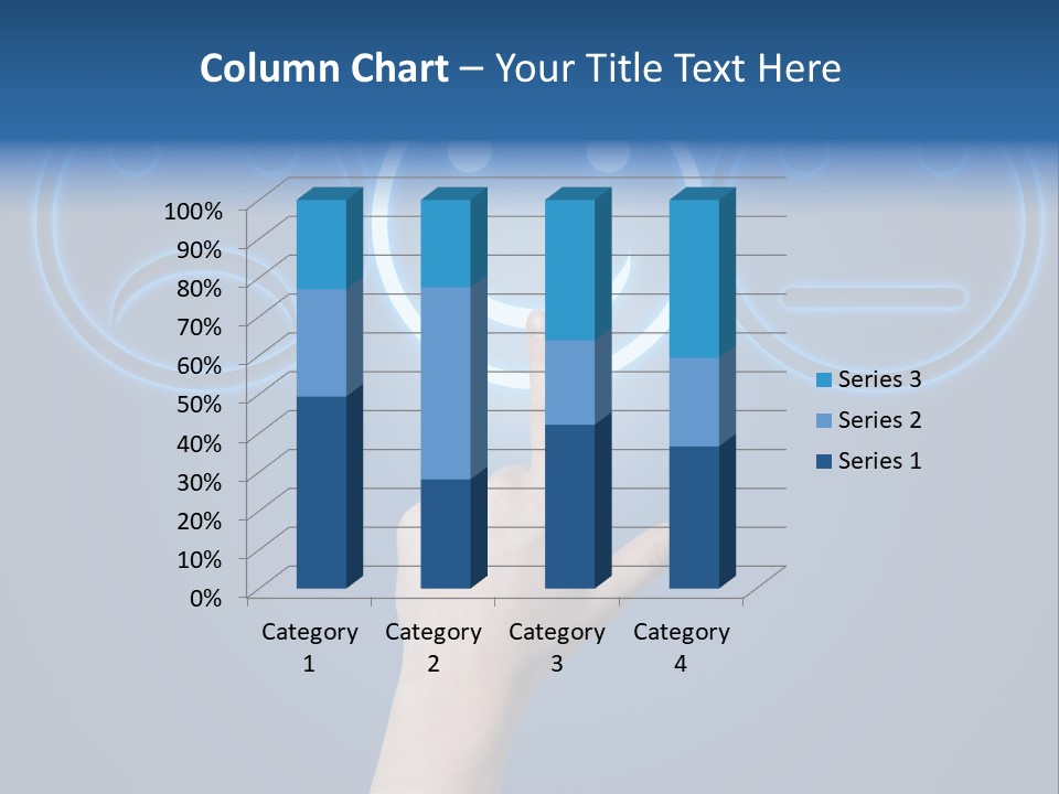 Commercial Marketing Gesture PowerPoint Template