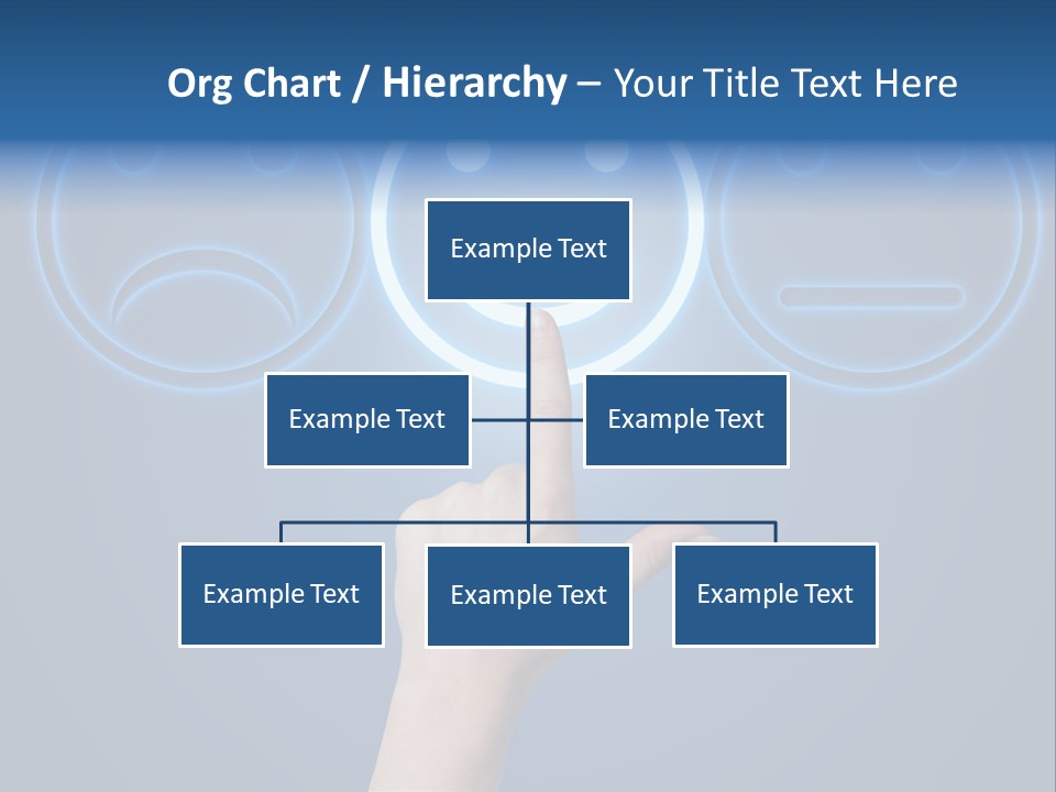 Commercial Marketing Gesture PowerPoint Template