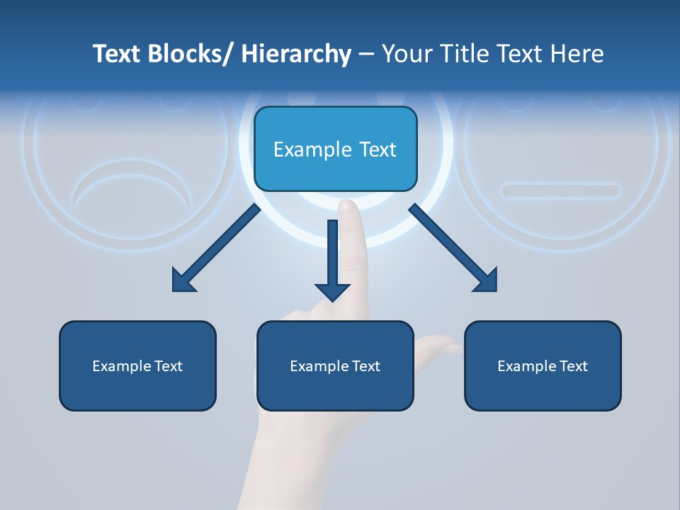 Commercial Marketing Gesture PowerPoint Template