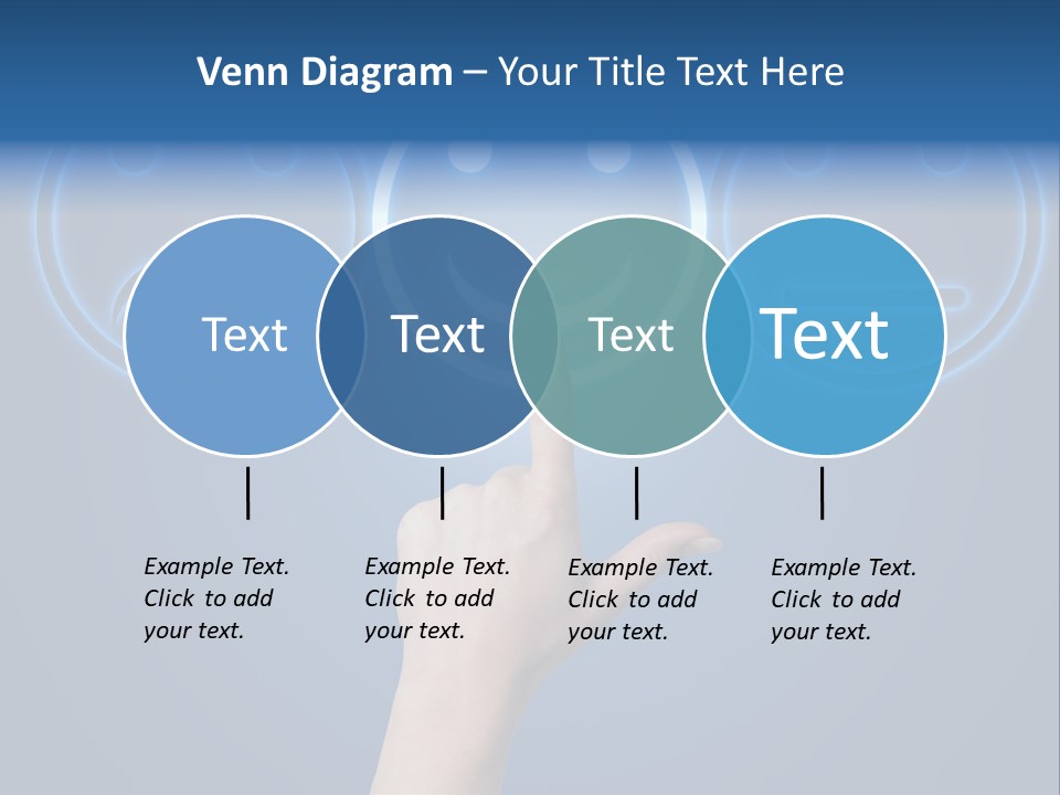 Commercial Marketing Gesture PowerPoint Template