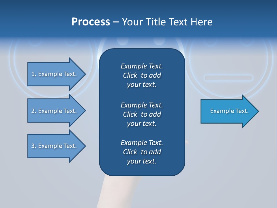 Commercial Marketing Gesture PowerPoint Template