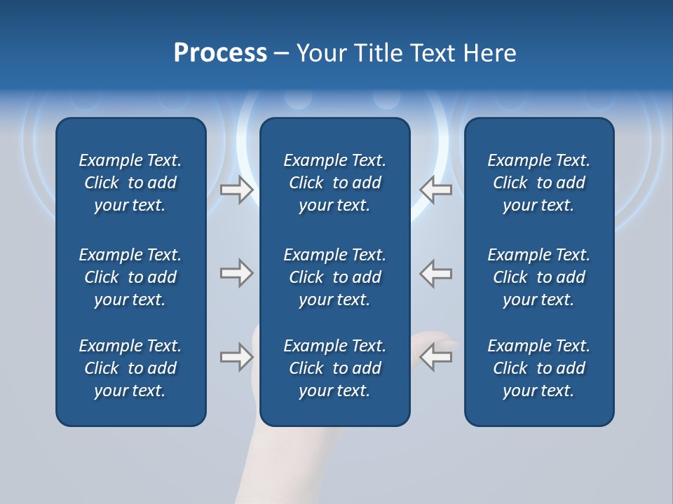 Commercial Marketing Gesture PowerPoint Template