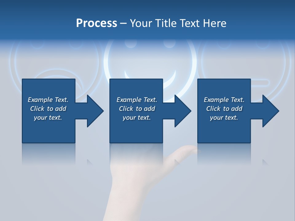 Commercial Marketing Gesture PowerPoint Template