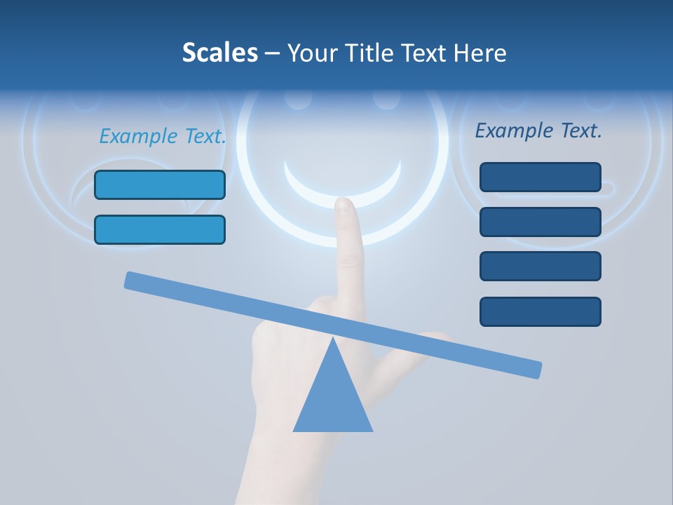Commercial Marketing Gesture PowerPoint Template