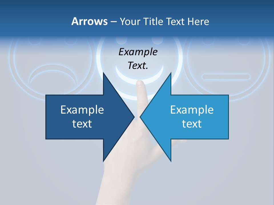 Commercial Marketing Gesture PowerPoint Template