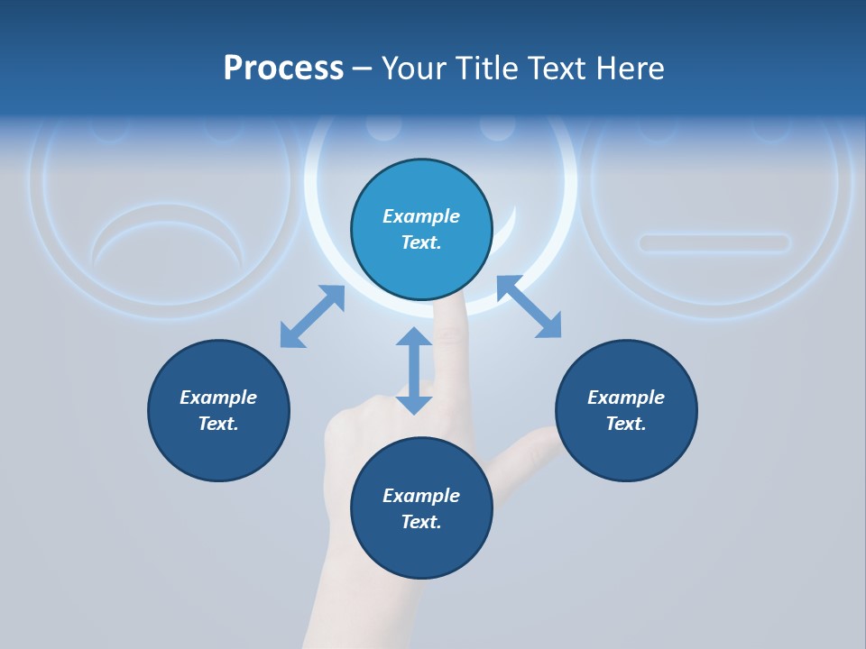 Commercial Marketing Gesture PowerPoint Template