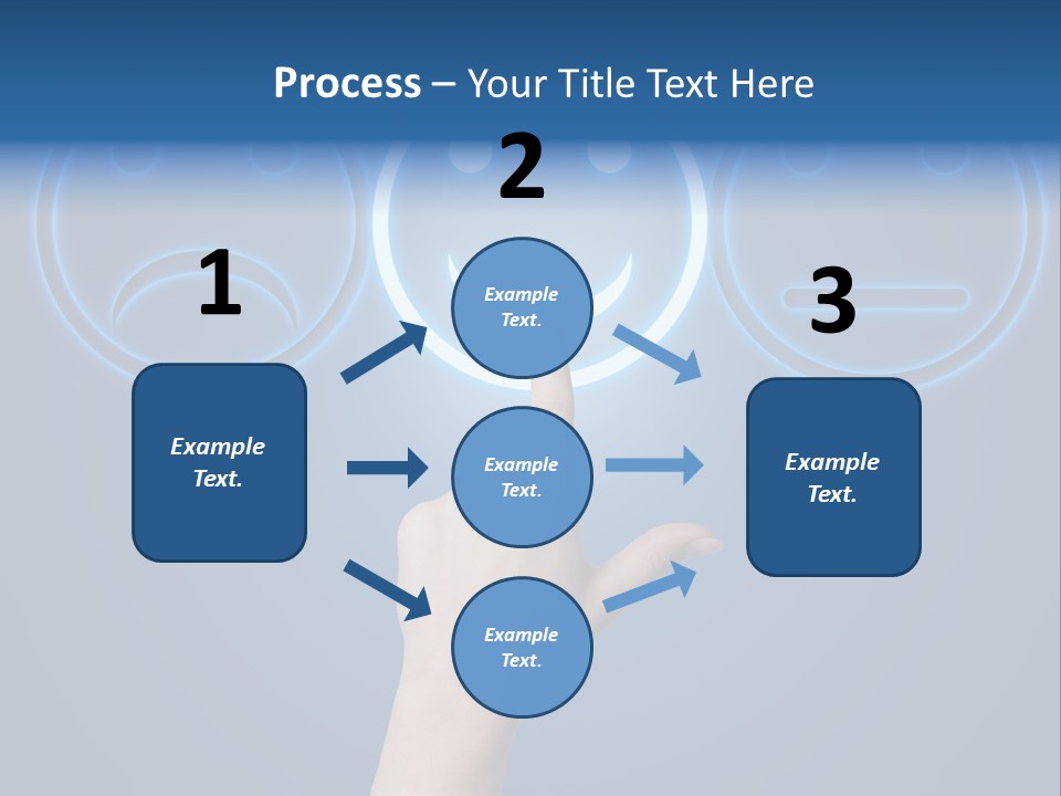 Commercial Marketing Gesture PowerPoint Template