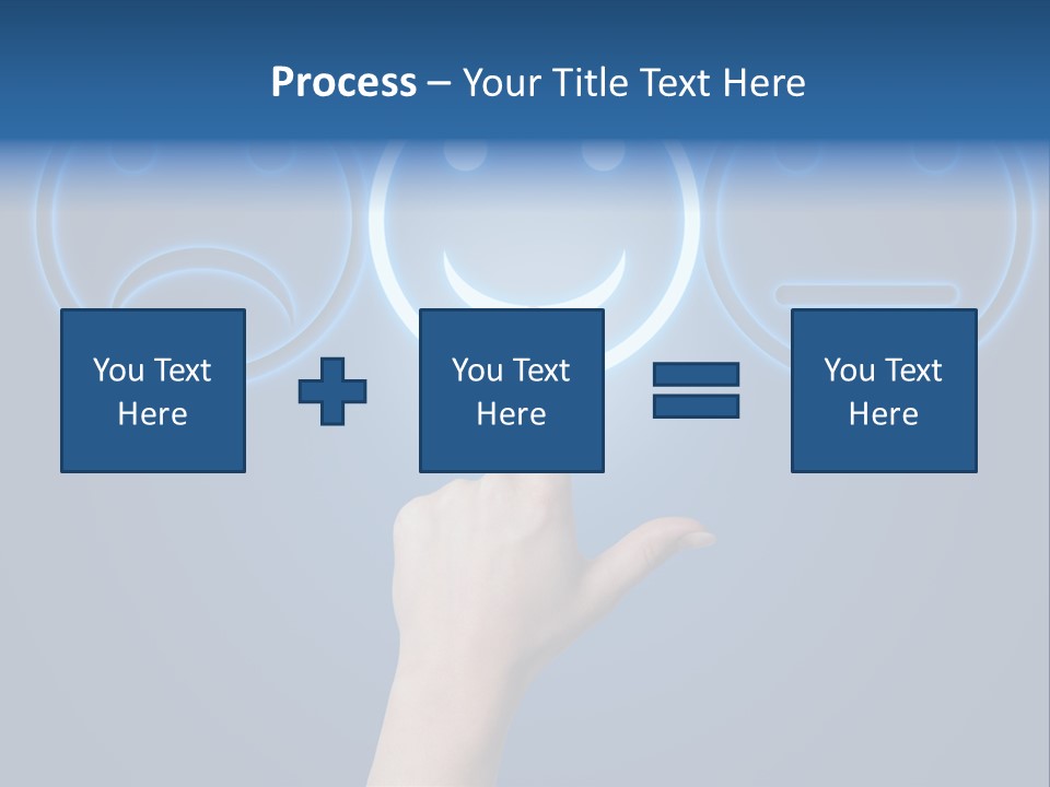 Commercial Marketing Gesture PowerPoint Template