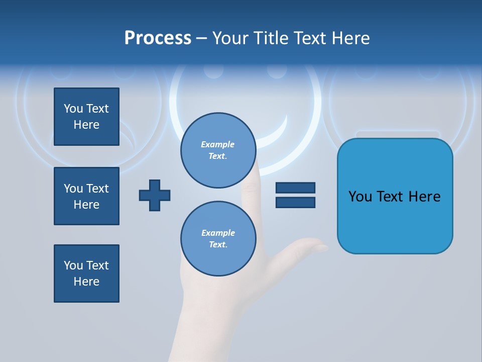 Commercial Marketing Gesture PowerPoint Template