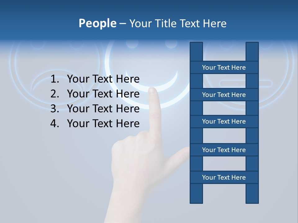 Commercial Marketing Gesture PowerPoint Template