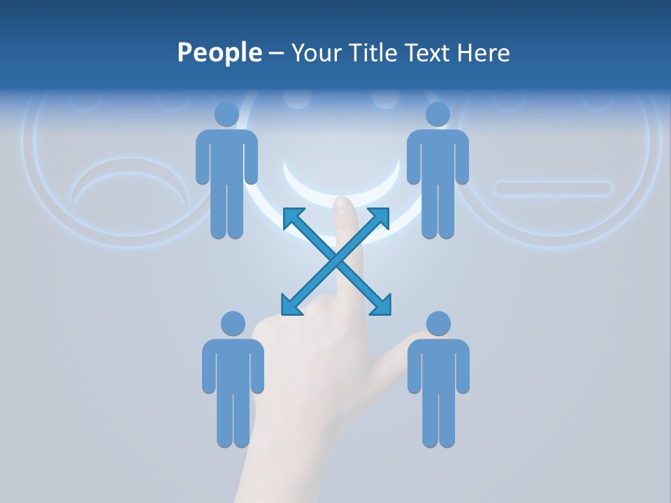 Commercial Marketing Gesture PowerPoint Template