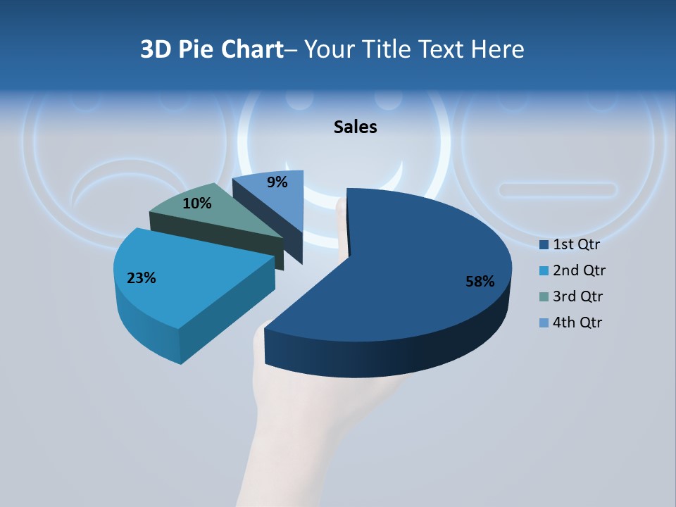 Commercial Marketing Gesture PowerPoint Template