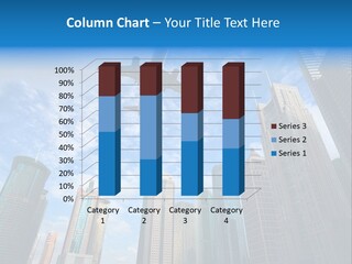 Lujiazui Transportation Airplane PowerPoint Template