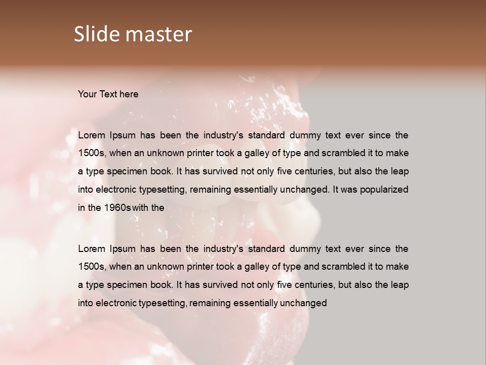 Abstract Medicine Patient PowerPoint Template