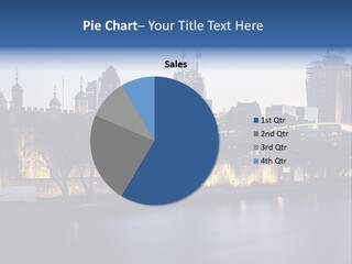 City Of London River Tower Of London PowerPoint Template