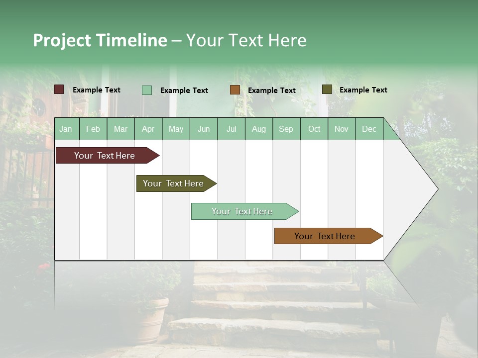 Flower Grass Bulgaria PowerPoint Template
