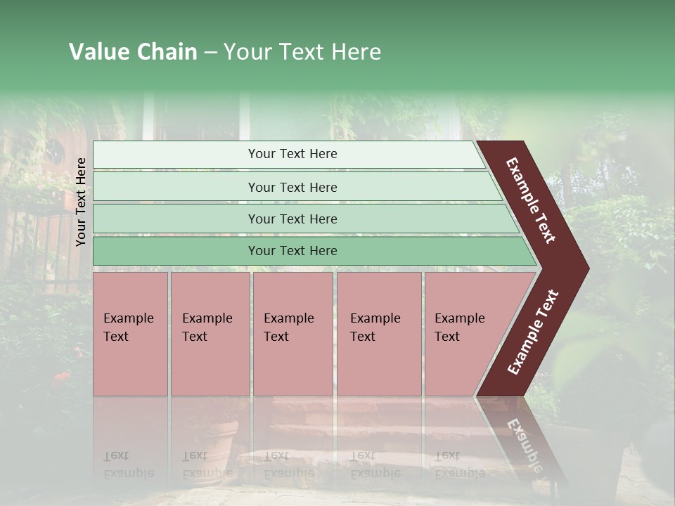 Flower Grass Bulgaria PowerPoint Template