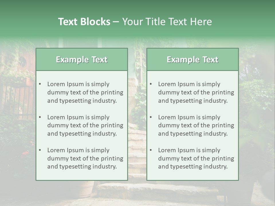 Flower Grass Bulgaria PowerPoint Template