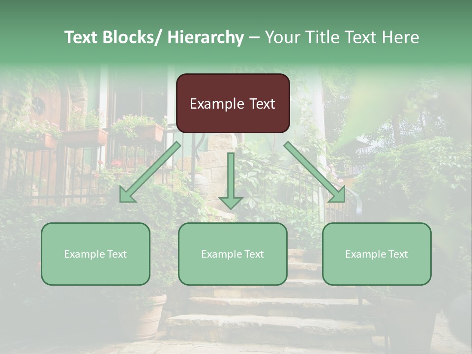 Flower Grass Bulgaria PowerPoint Template