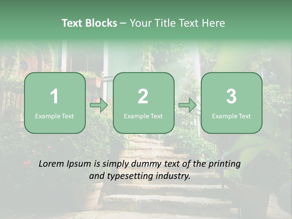 Flower Grass Bulgaria PowerPoint Template