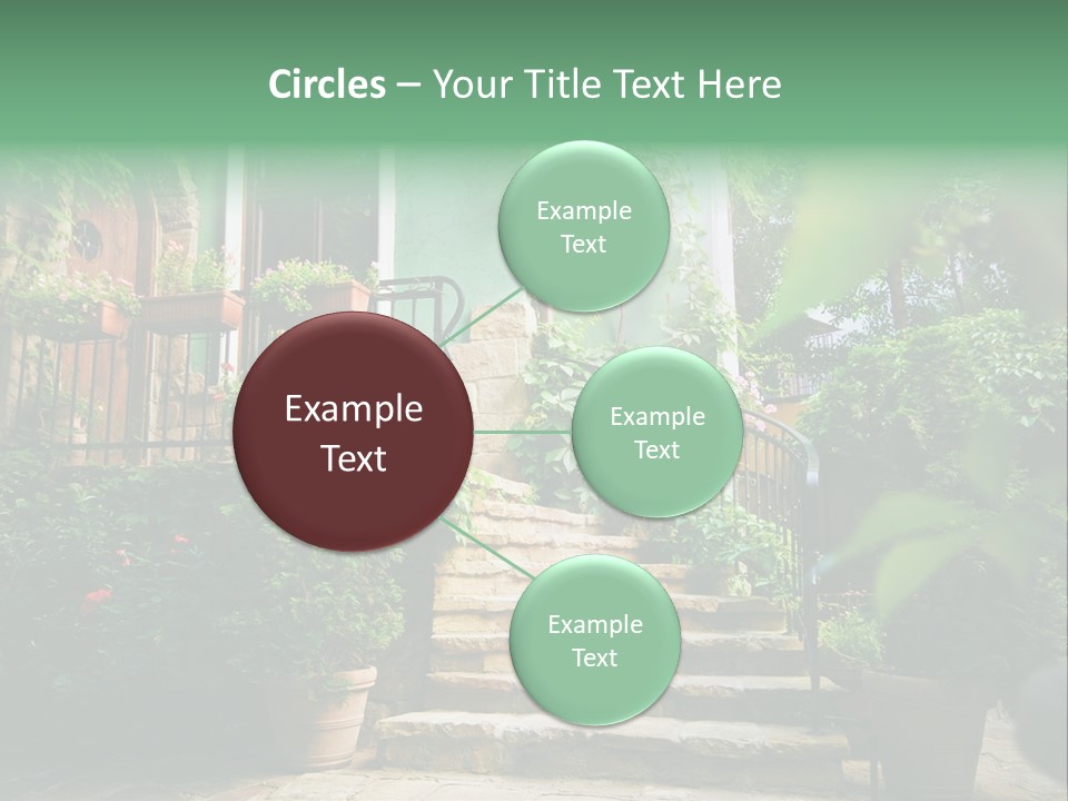 Flower Grass Bulgaria PowerPoint Template