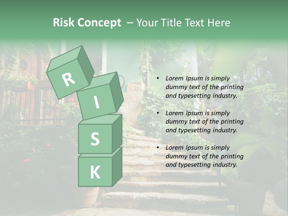 Flower Grass Bulgaria PowerPoint Template