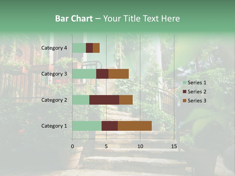 Flower Grass Bulgaria PowerPoint Template