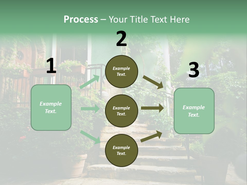 Flower Grass Bulgaria PowerPoint Template