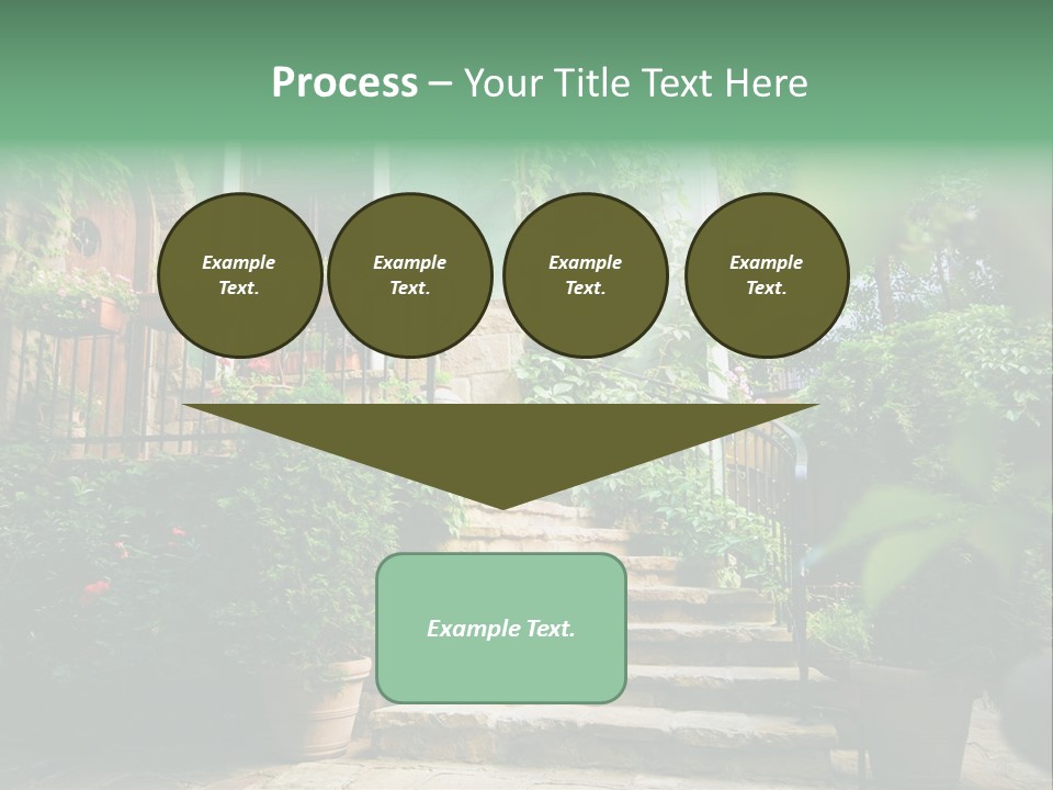 Flower Grass Bulgaria PowerPoint Template