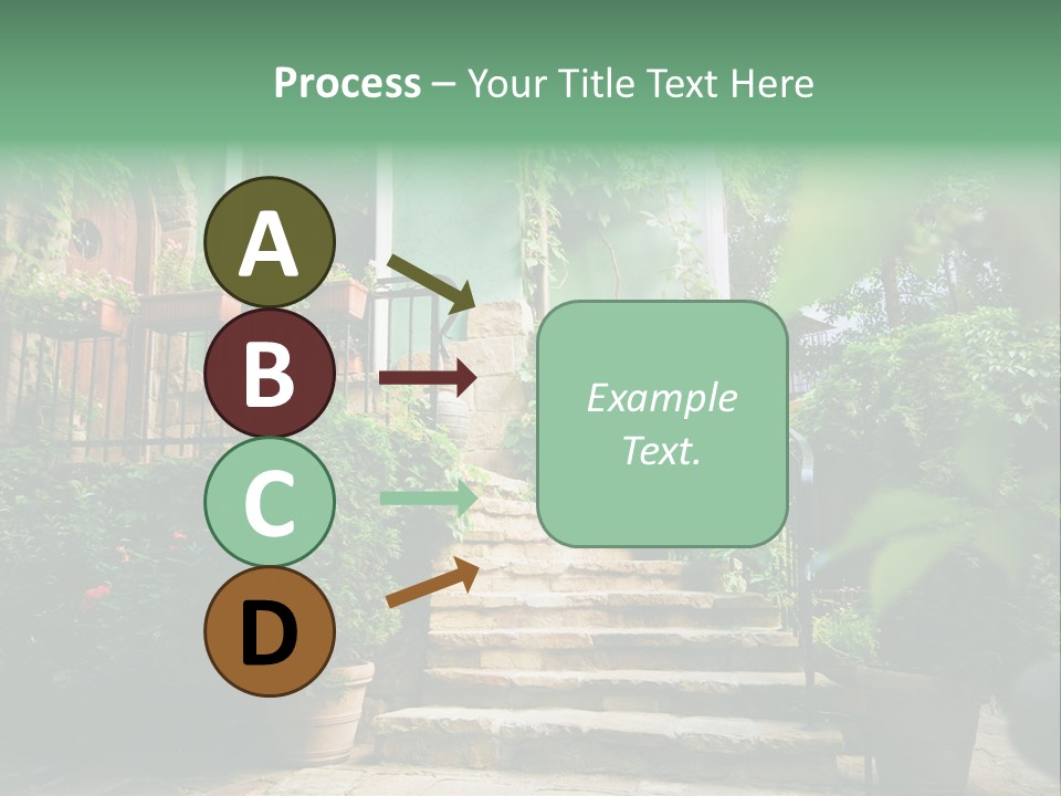 Flower Grass Bulgaria PowerPoint Template