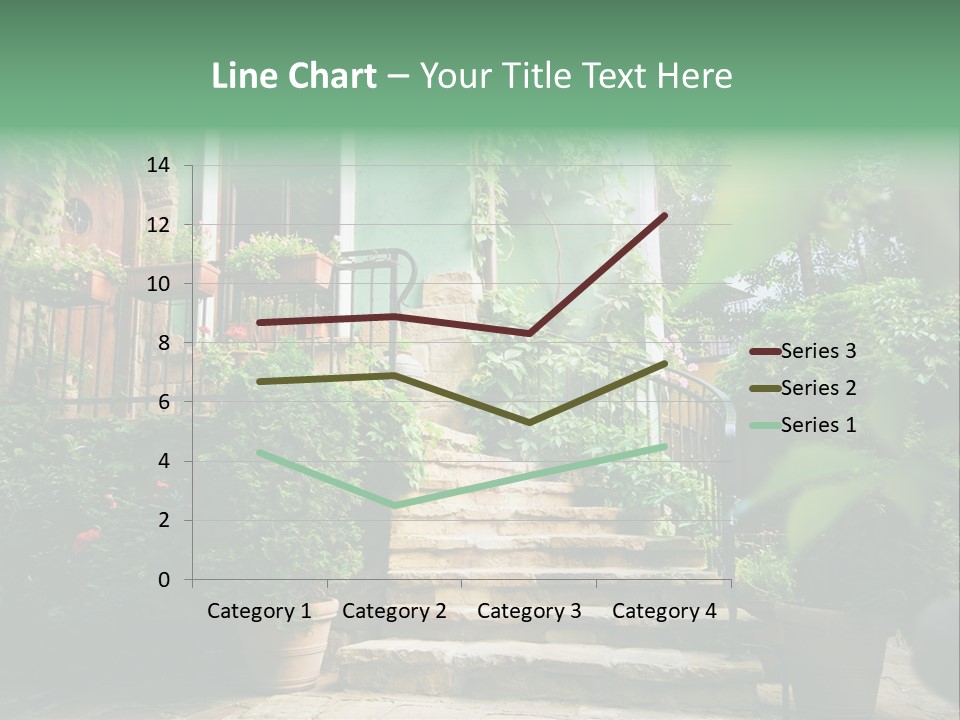 Flower Grass Bulgaria PowerPoint Template