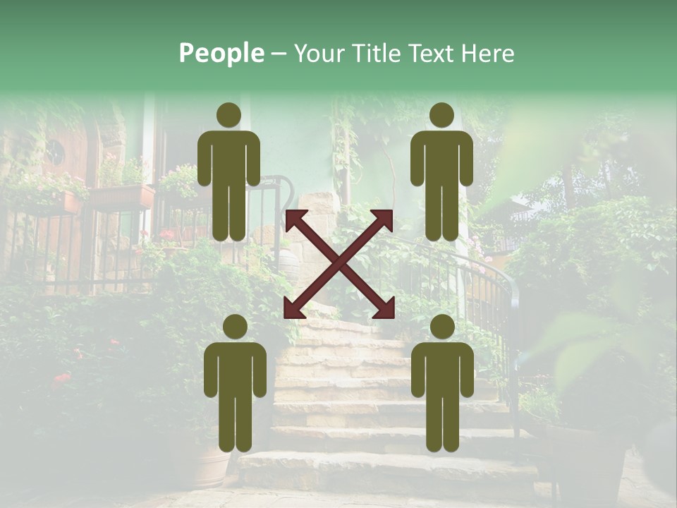 Flower Grass Bulgaria PowerPoint Template