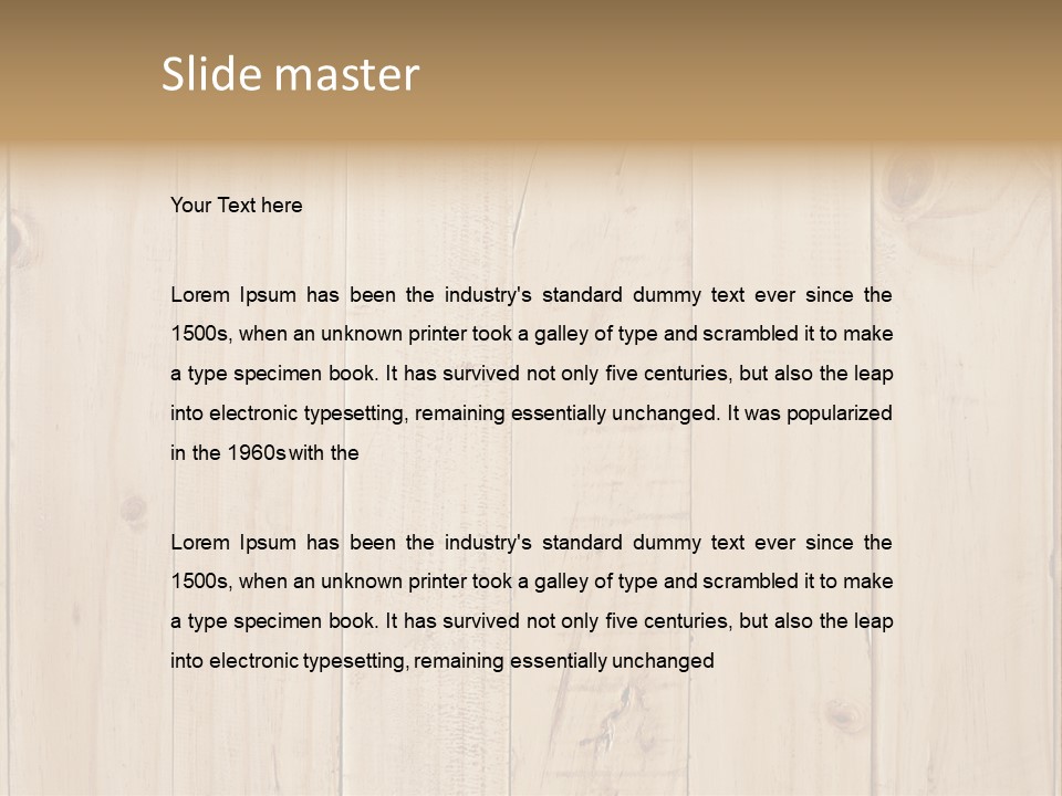 Texture Design Decor PowerPoint Template