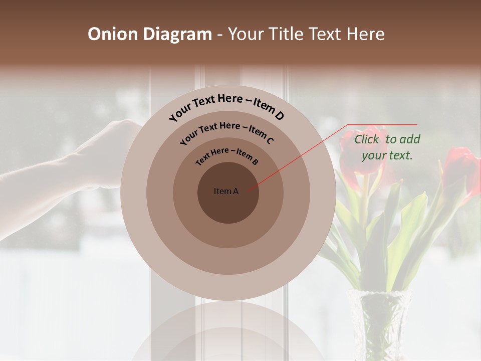 Door Greening Hand PowerPoint Template