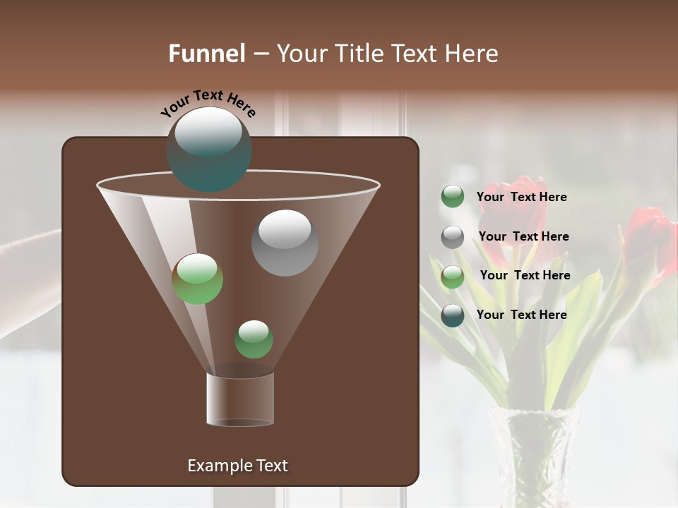 Door Greening Hand PowerPoint Template