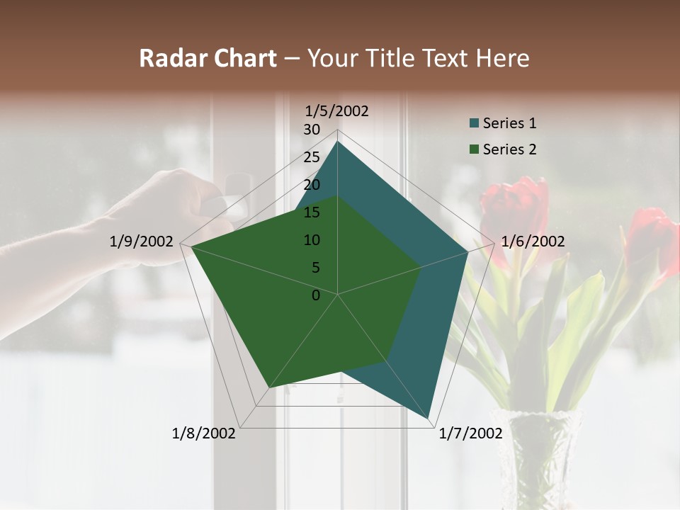 Door Greening Hand PowerPoint Template