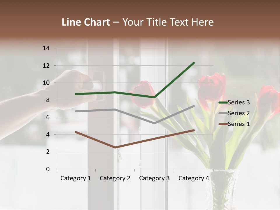 Door Greening Hand PowerPoint Template